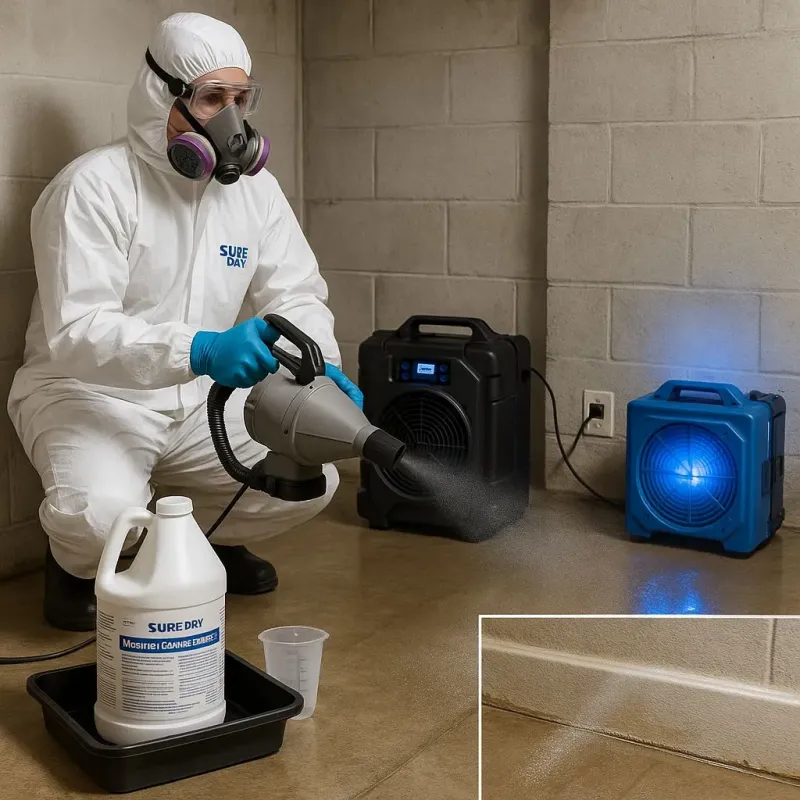 Sanitization and Odor Removal process in Carville, LA